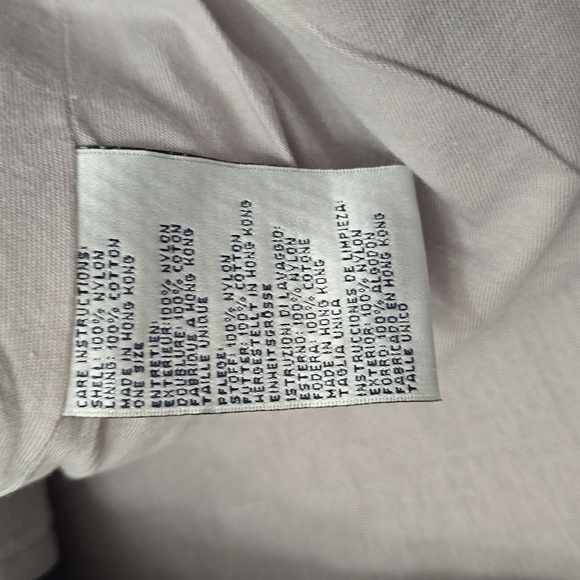 Vintage Cerruti Image Men's Full Zip Vest With Pouch Blue Drawstring Size Large* - Picture 16 of 17